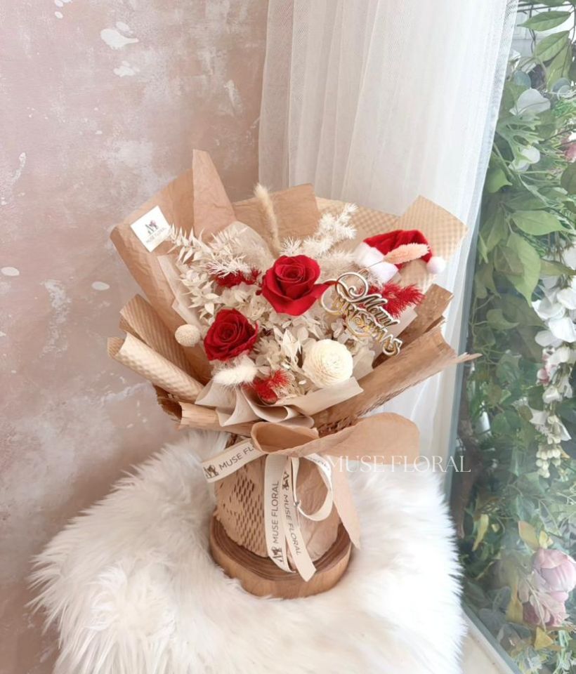 Joyful Christmas 2025- Preserved Flower - Christmas 2025