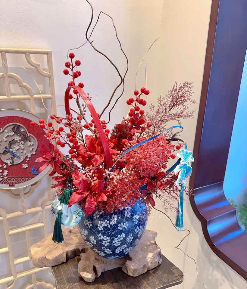  Auspicious Festive Blooms CNY Flower  - CNY Flowers