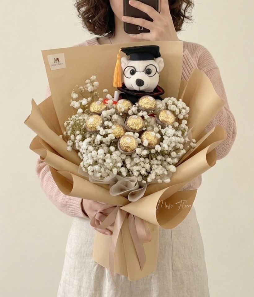 Honors Blossom Graduation Flowers Bouquet - Graduation Bouquet