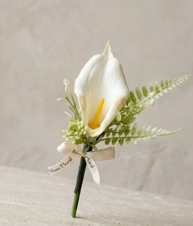 Whispering Petals Corsage (Soap Flower) - Corsage