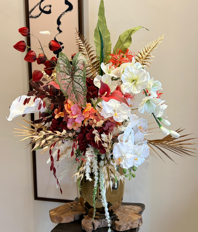 Kora Flora Artificial Flowers Pot - Artificial Flowers (Table)