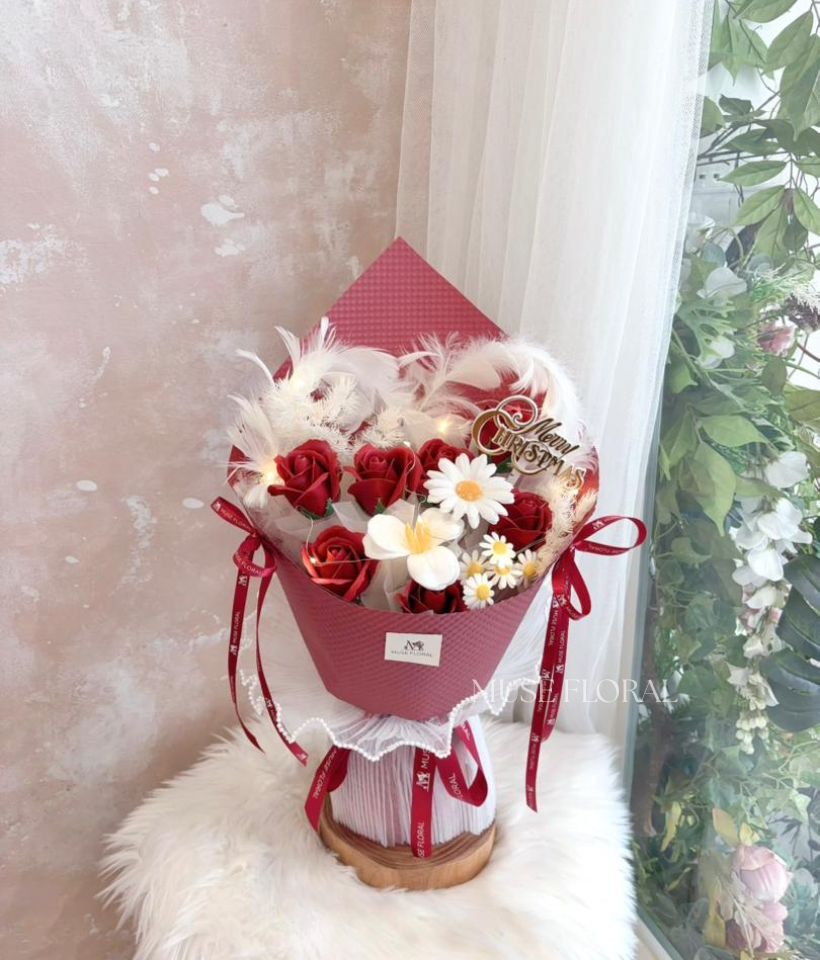 Joyful Christmas 2025- Soap Flower - Christmas 2025