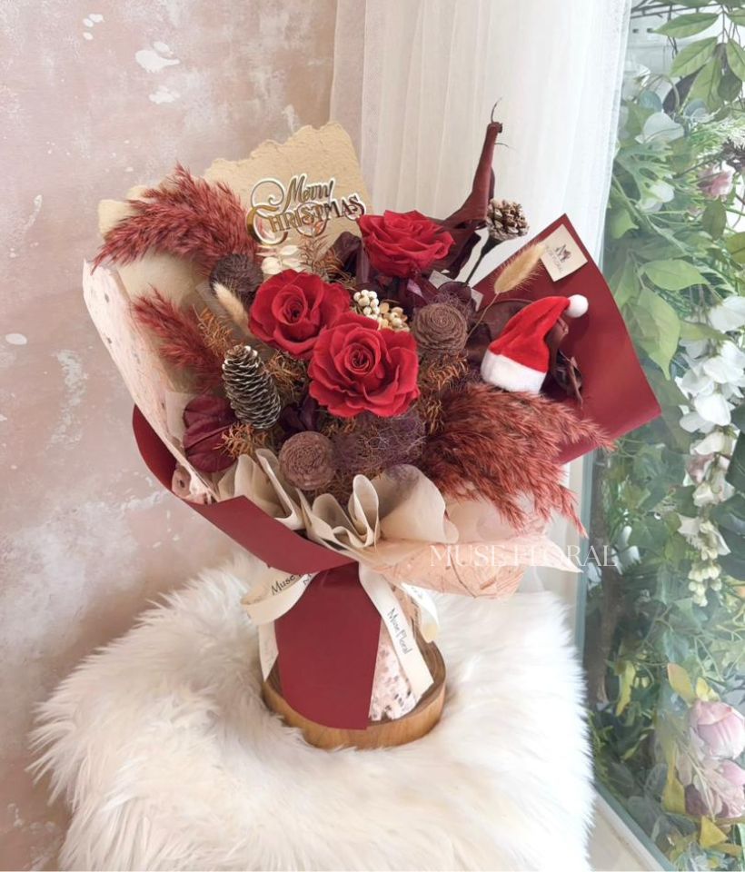 Joyful Christmas 2025- Preserved Flower - Christmas 2025