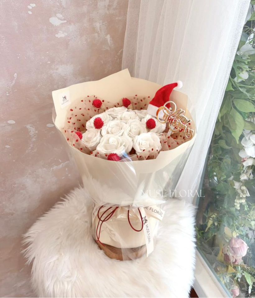 Joyful Christmas 2025- Soap Flower - Christmas 2025