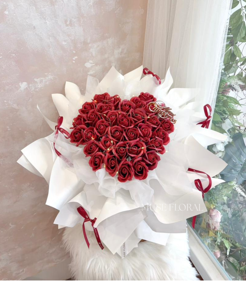 Joyful Christmas 2025- Soap Flower - Christmas 2025