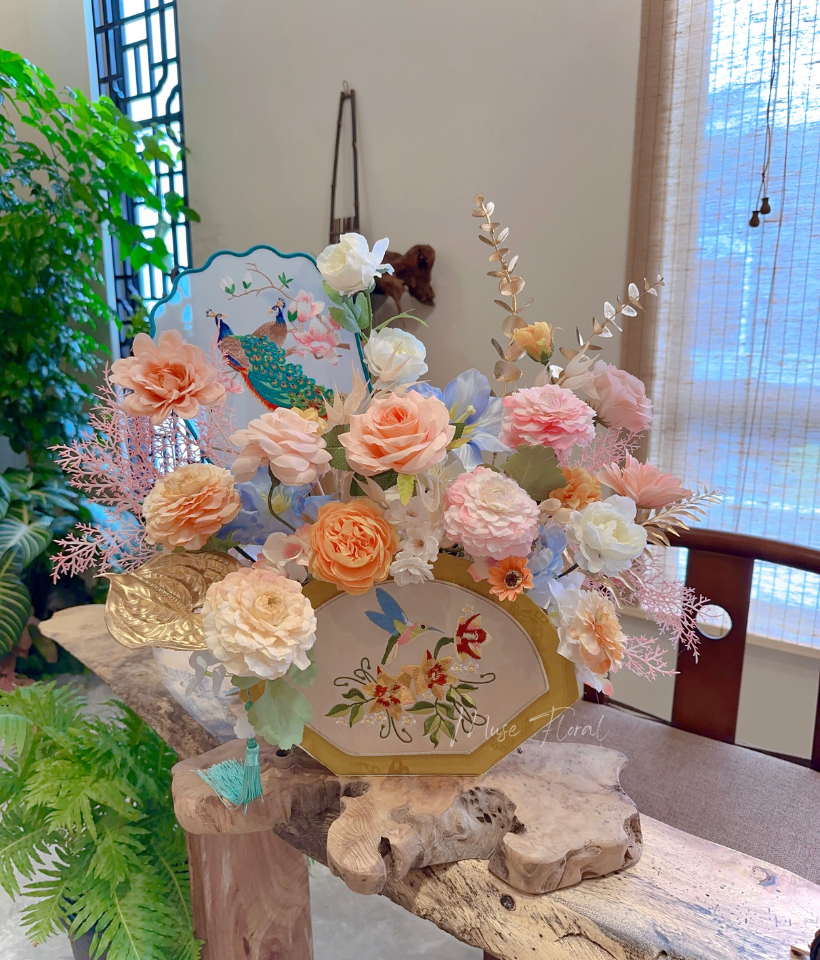 Auspicious Festive Blooms CNY Flower  - CNY Flowers