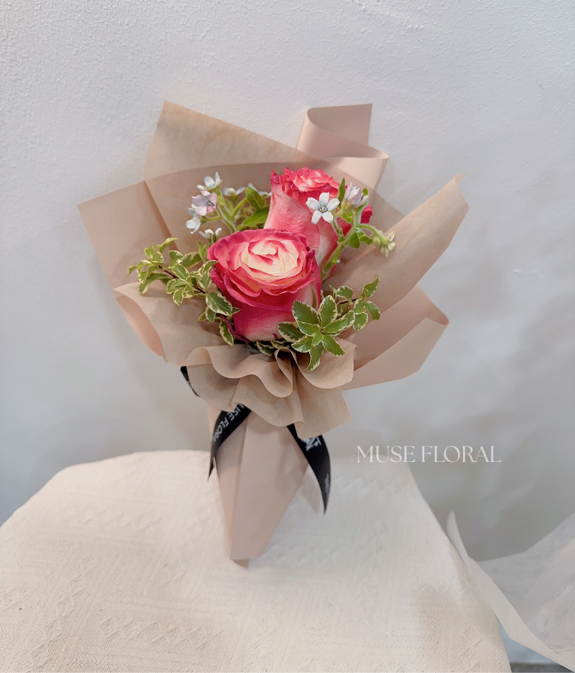 Old Rose Memory Rose Bouquet - Rose