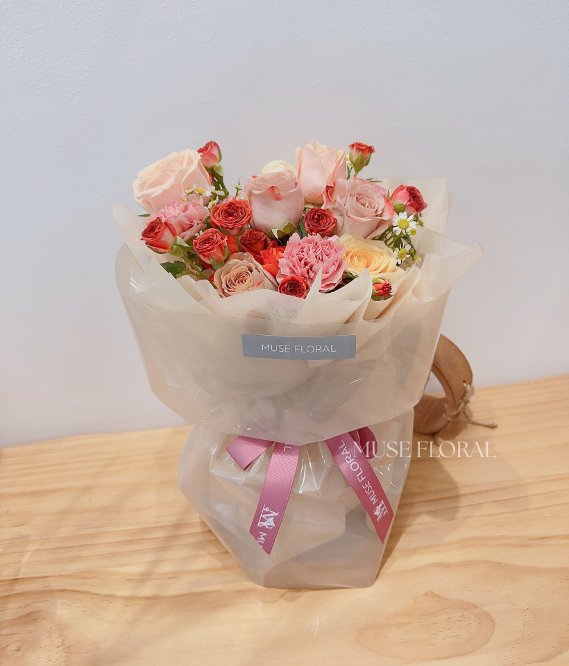 Sepia Dreams Rose Bouquet - Rose