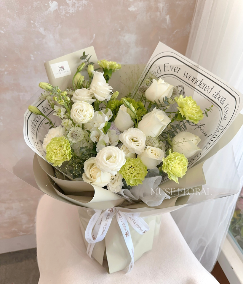 Kind Light Rose Bouquet - Rose