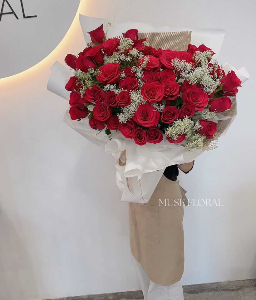 Rosy Jelly Rose Bouquet - Rose