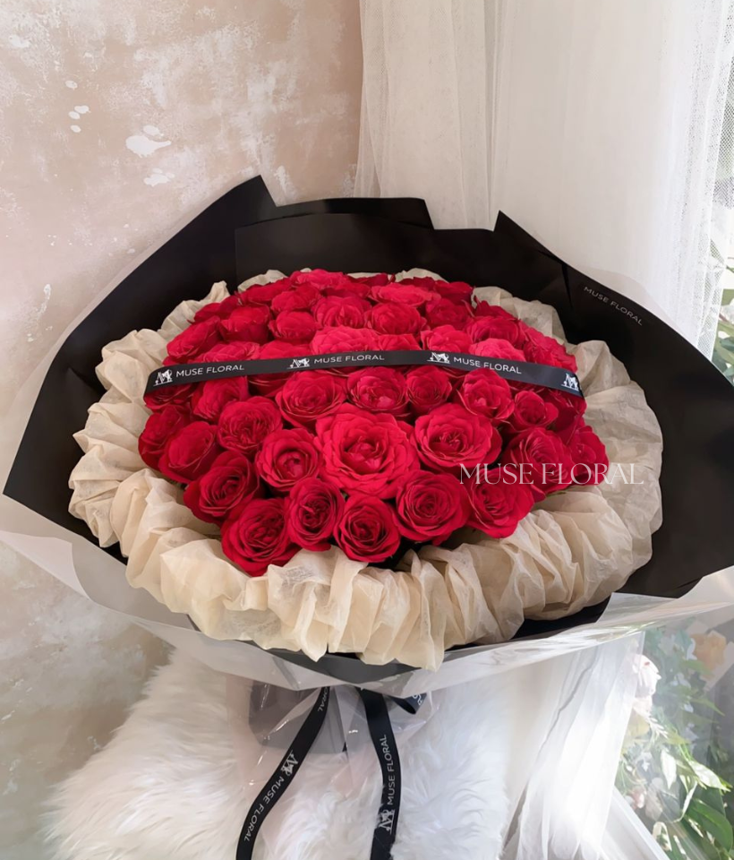Thistrose Rose Bouquet - Rose