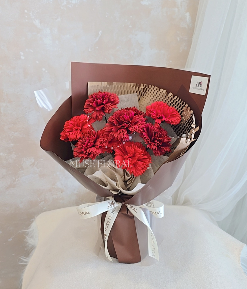 Mistroot Soap Flower Bouquet - Hand Bouquet (Soap Flowers)