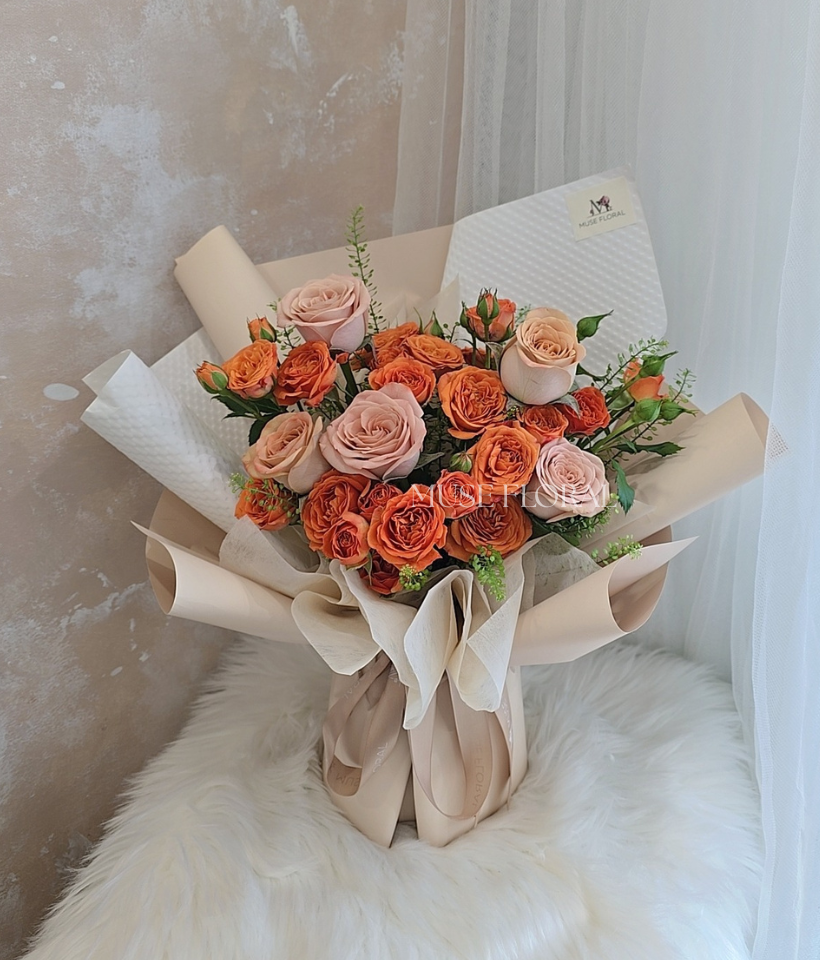 Lunalace Rose Bouquet - Rose