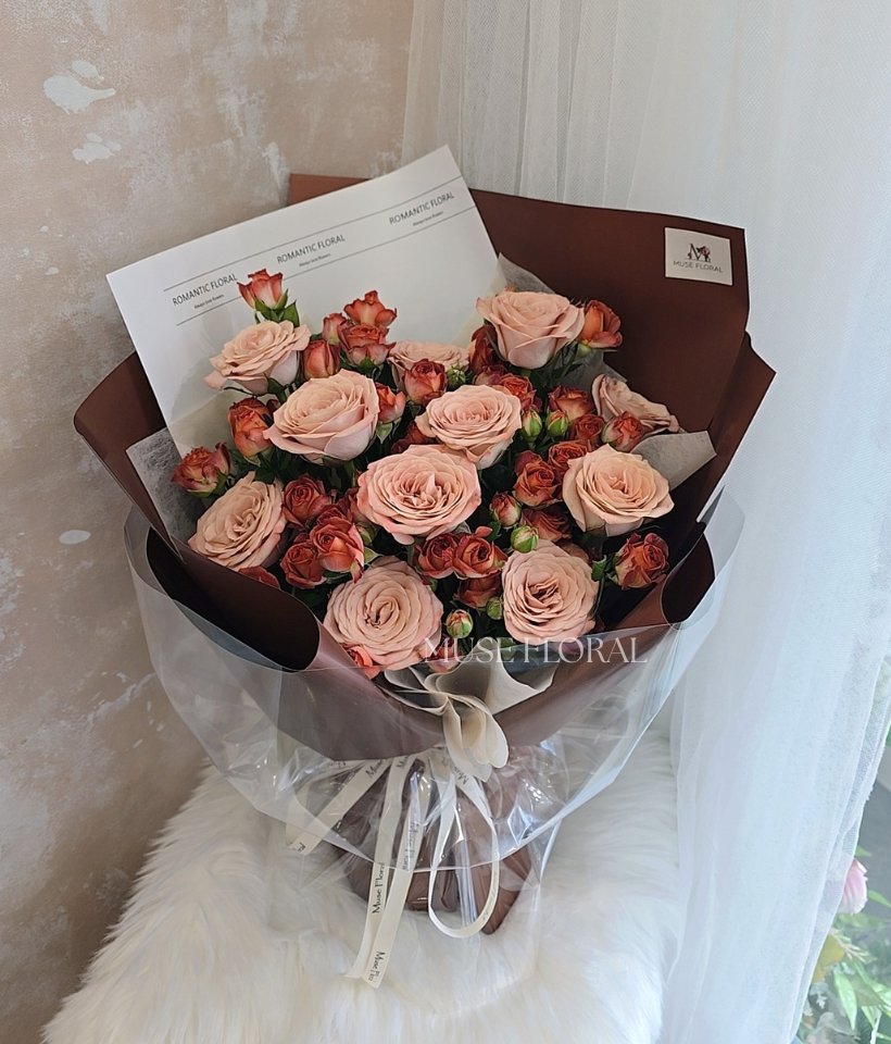 The Last Rose Letter Rose Bouquet - Rose