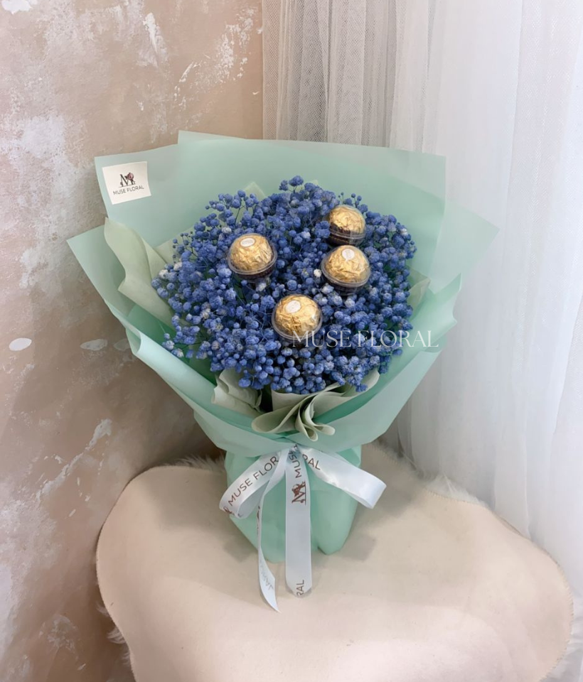 Stellar Drift  Baby's Breath Bouquet - Baby's Breath