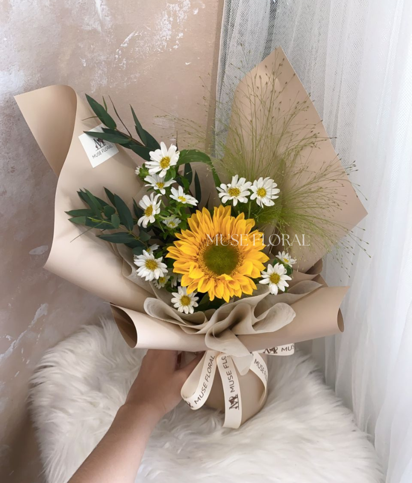 A Sunflower Bouquet