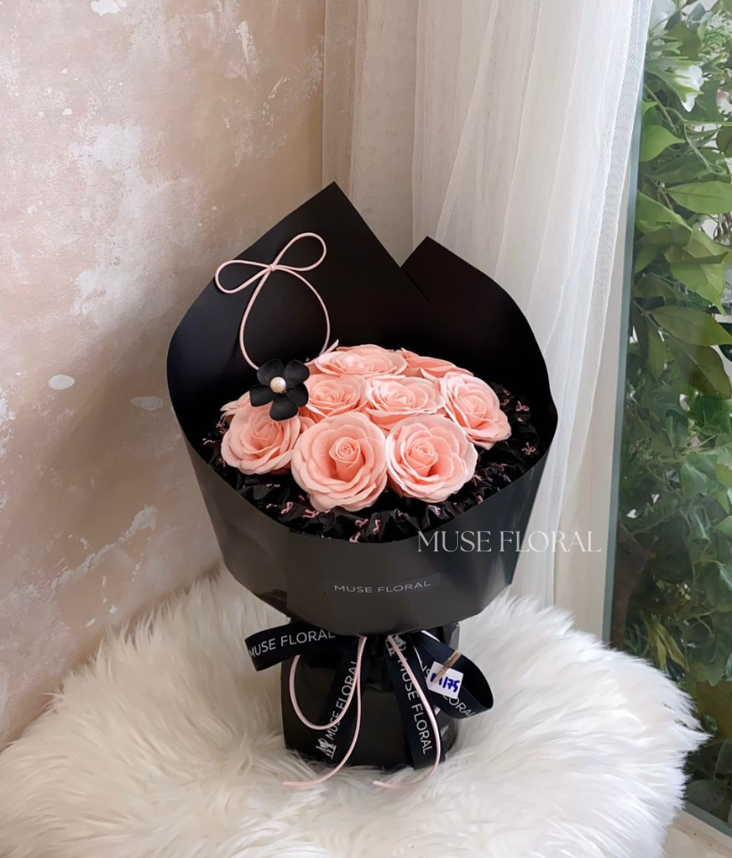 Veilora Soap Flower Bouquet - Hand Bouquet (Soap Flowers)