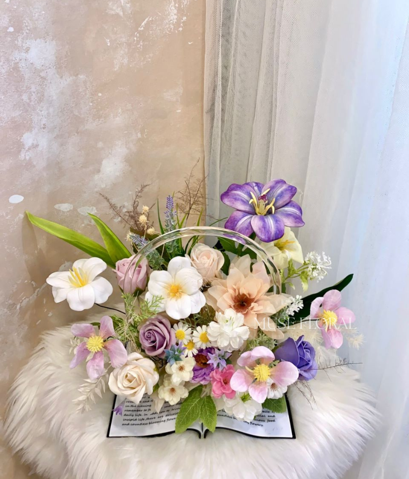 Sweet Thyme Soap Flowers Design - Artificial Soap Flowers