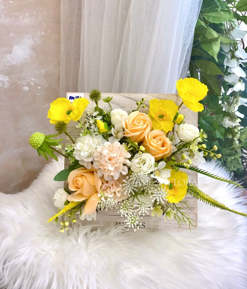 Windenrose Soap Flower Design - Artificial Soap Flowers
