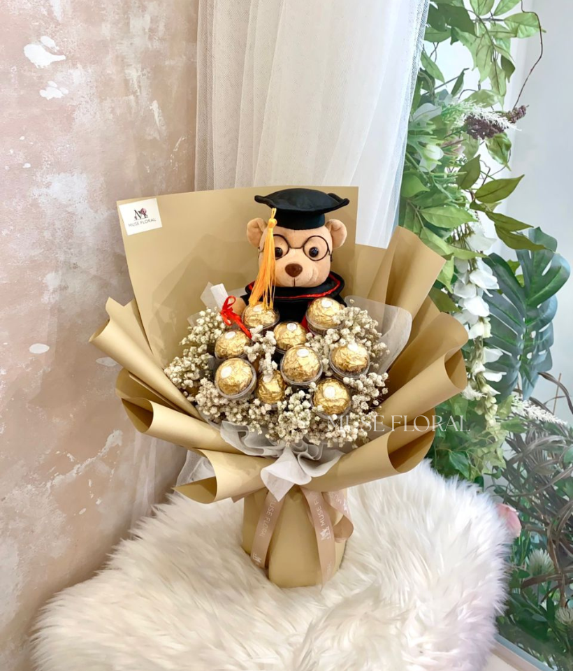 Honors Blossom Graduation Flowers Bouquet - Graduation Bouquet