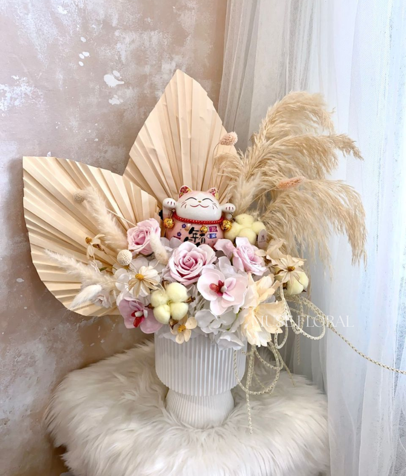 Luvienne Artificial Flowers Pot - Artificial Soap Flowers