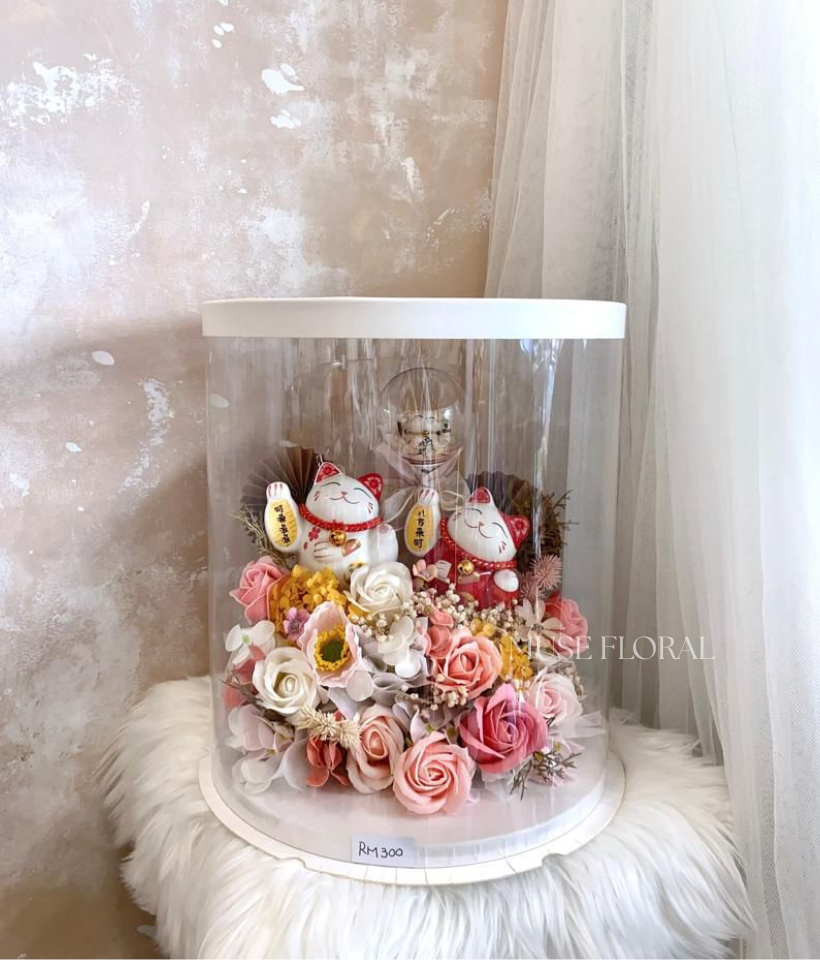 Lumirosa Artificial Soap Flowers Box - Artificial Soap Flowers
