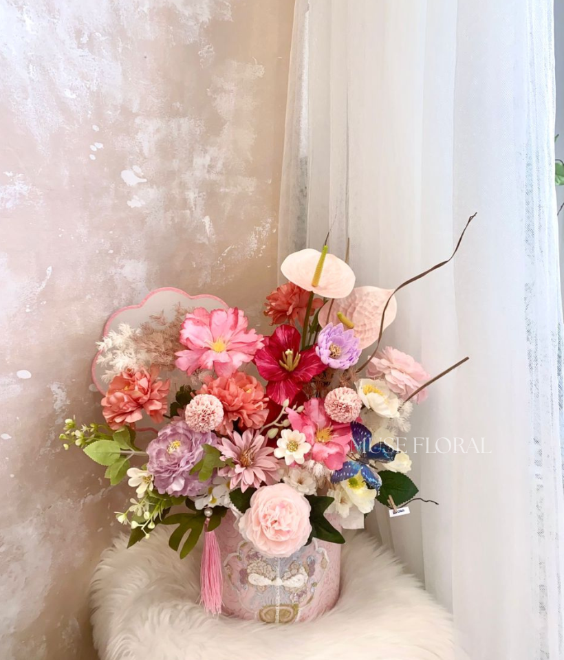 Haneiro Artificial Soap Flowers Box - Artificial Soap Flowers