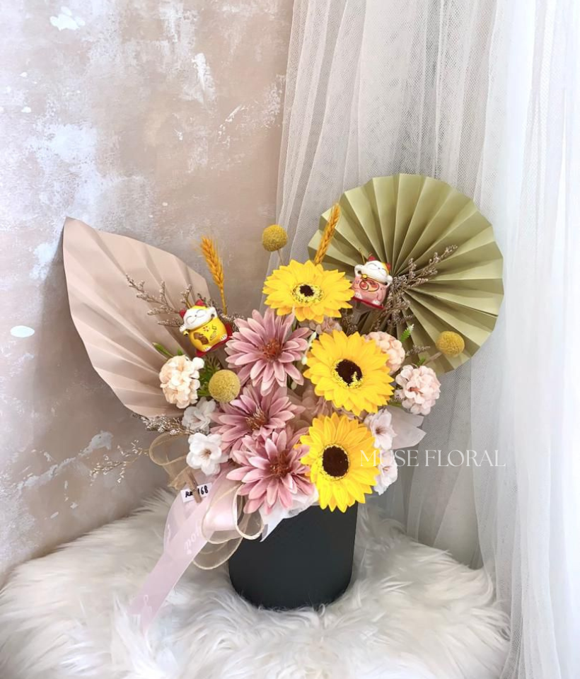 Soleil Marché Soap Flowers Box - Artificial Soap Flowers