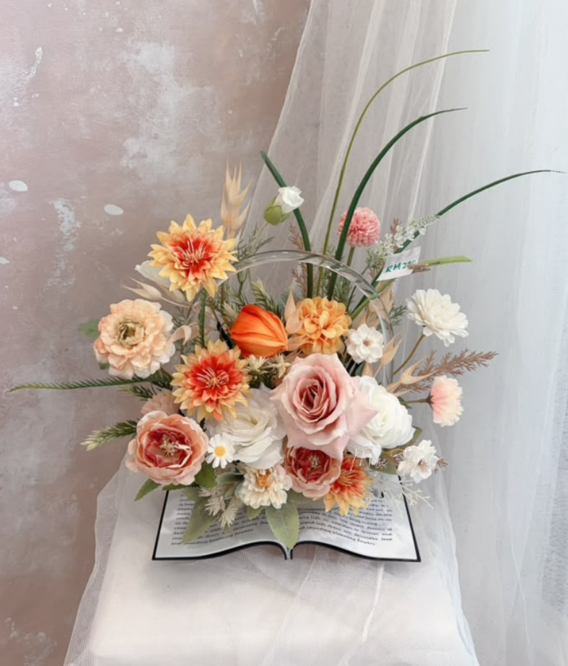 Leaforia Soap Flowers Design - Artificial Flowers (Table)