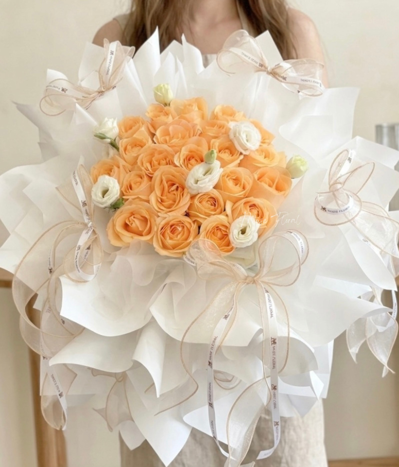 Radiant Days Rose Bouquet - Rose
