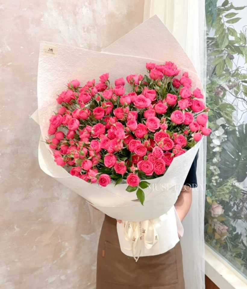 VD Floral Silence Rose Bouquet - Valentine's Day