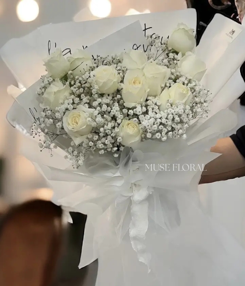 VD Quiet Luxury Rose Bouquet - Valentine's Day