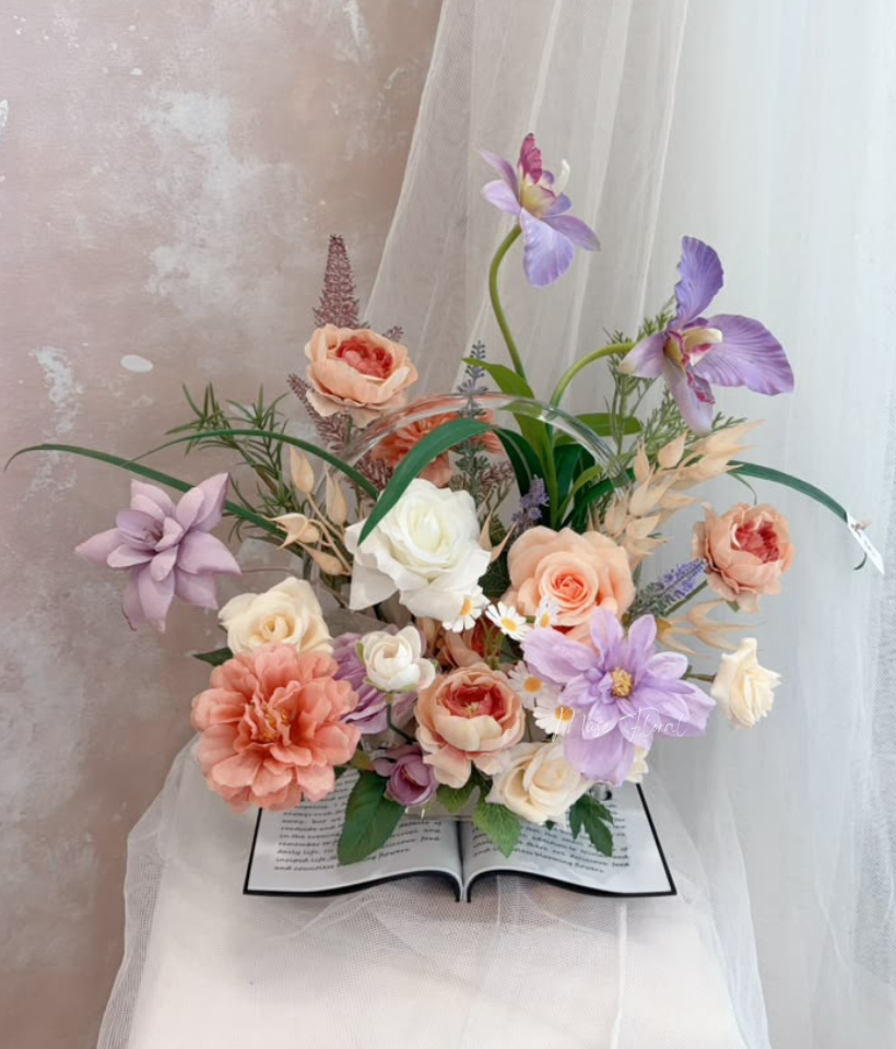Sweet Thyme Soap Flowers Design - Artificial Flowers (Table)