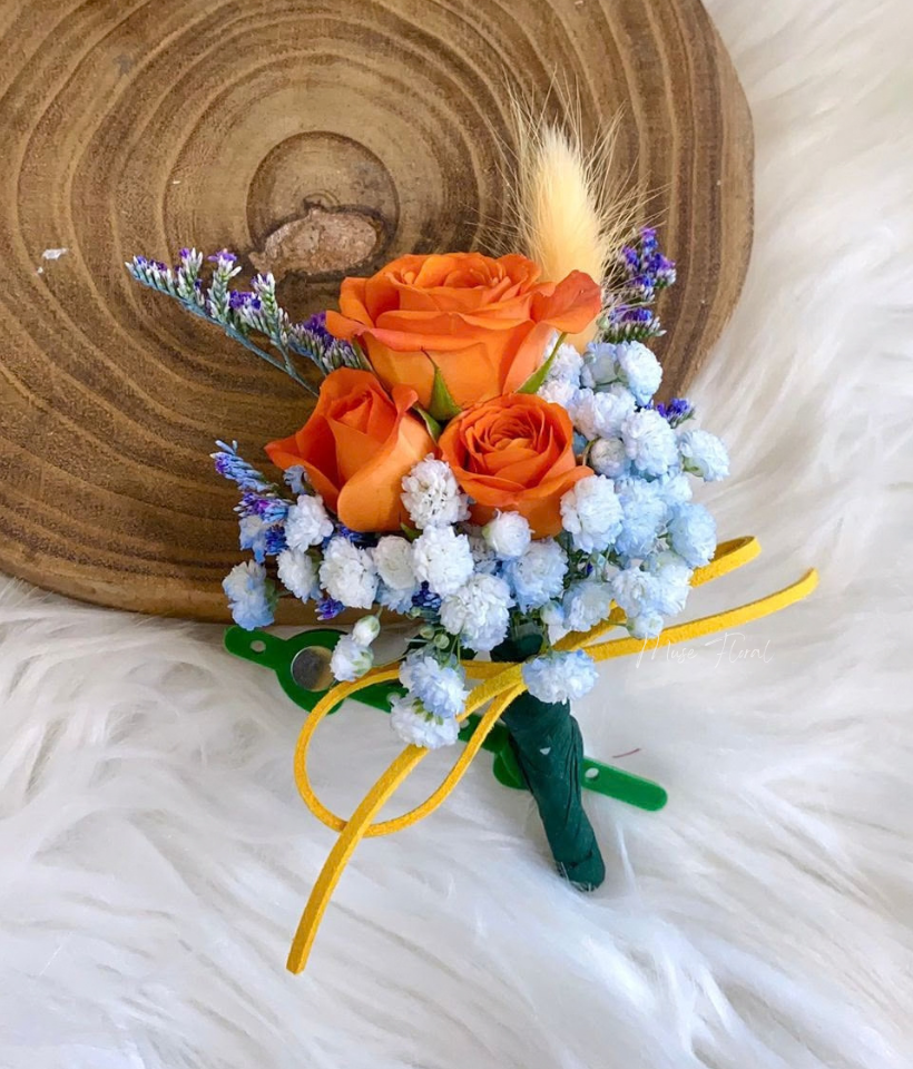 Softly Yours Corsage (Fresh Flower) - Corsage