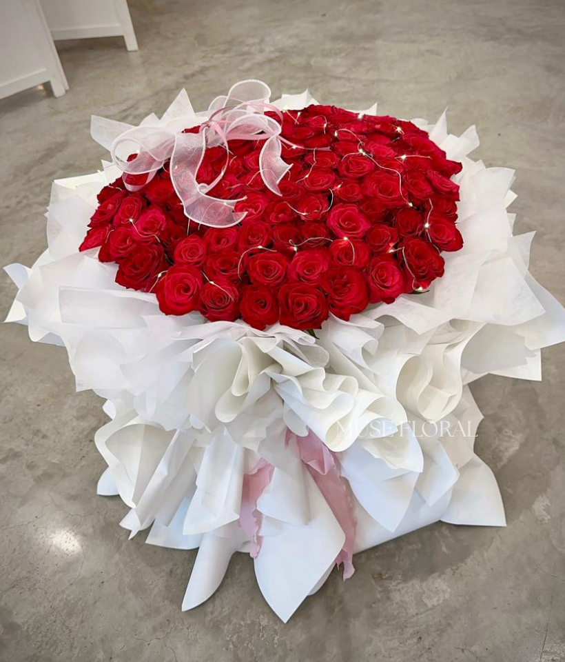 VD Almost a Garden Rose Bouquet - Valentine's Day