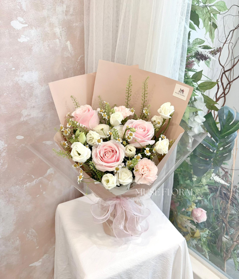 Petal Grove Rose - Eustoma