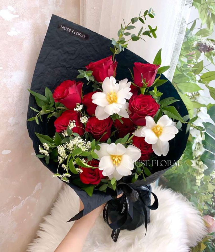 VD Roselume Rose Bouquet - Valentine's Day