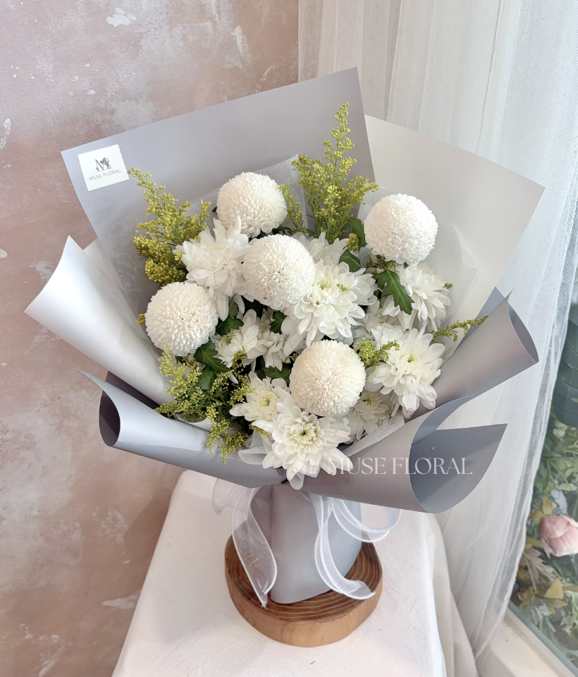 Gentle Farewell Bouquet - Prayer Flowers