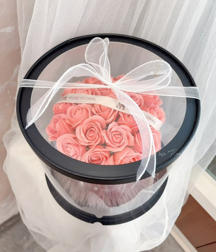 Soleil Marché Soap Flowers Box - Artificial Flowers (Table)