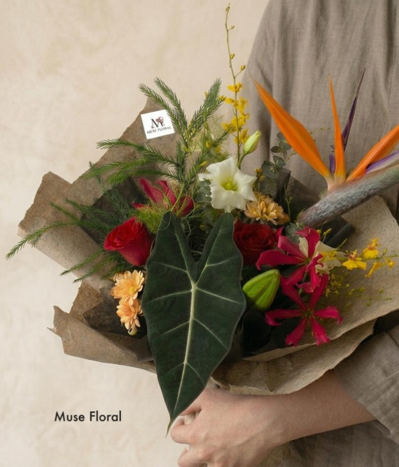 Lull in Lavender Mix Flower Bouquet - Others