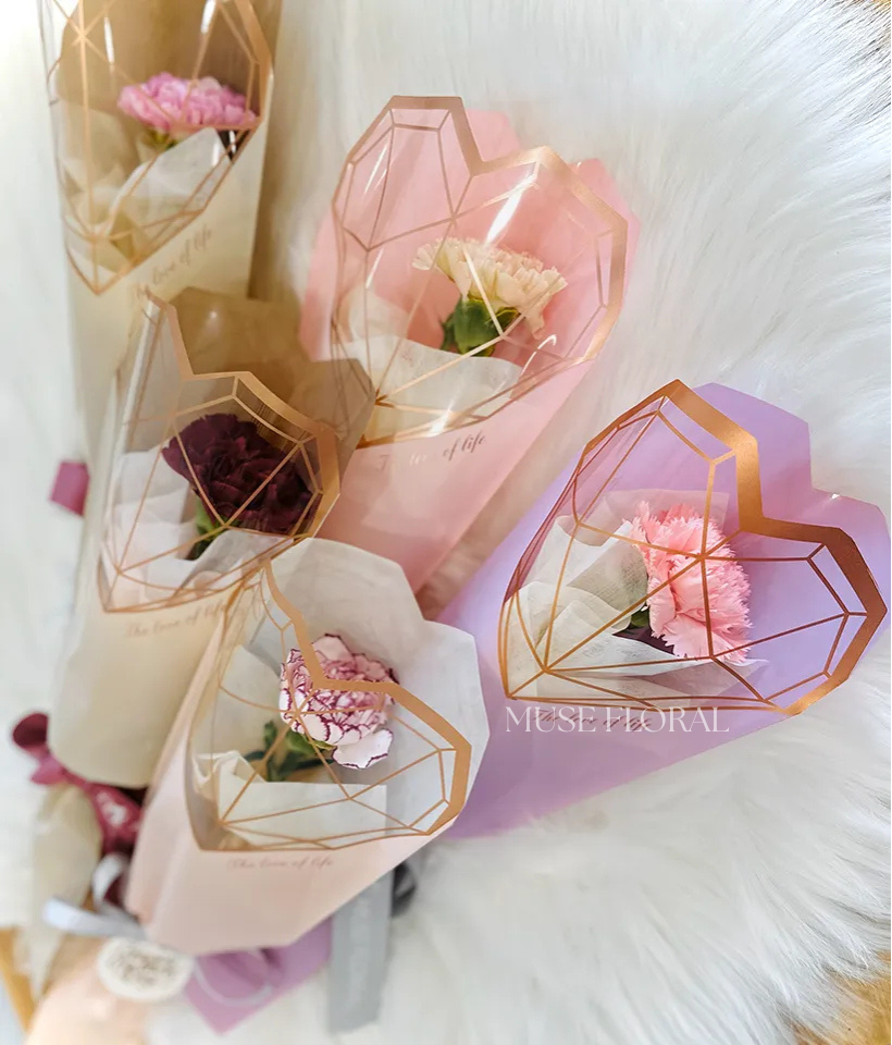 Berry Delight Carnation/ Pc - Mother's Day