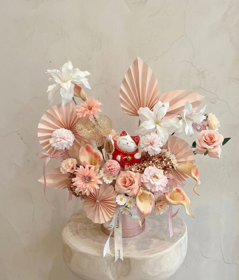 Mirayne Flora Soap Flowers Box - Artificial Flowers (Table)