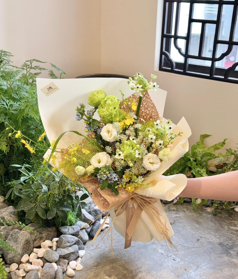 Bright Haven Mix Flower Bouquet - Others