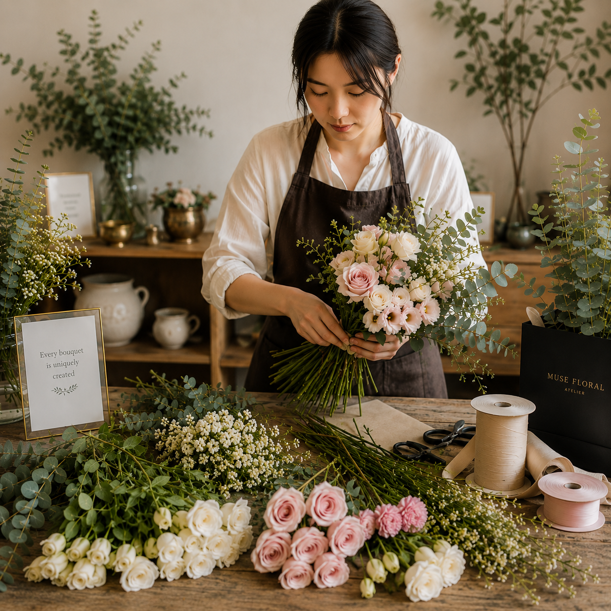 Why Every Fresh Flower Bouquet Looks Slightly Different