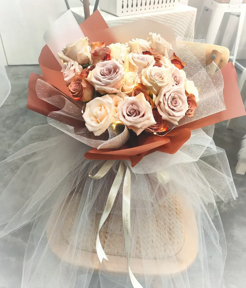 Eternal Elegance Rose Bouquet - Rose