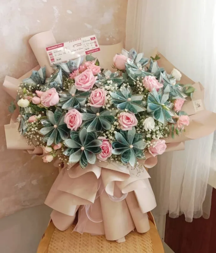 Opulent Money Flower Bouquet - Money Flowers