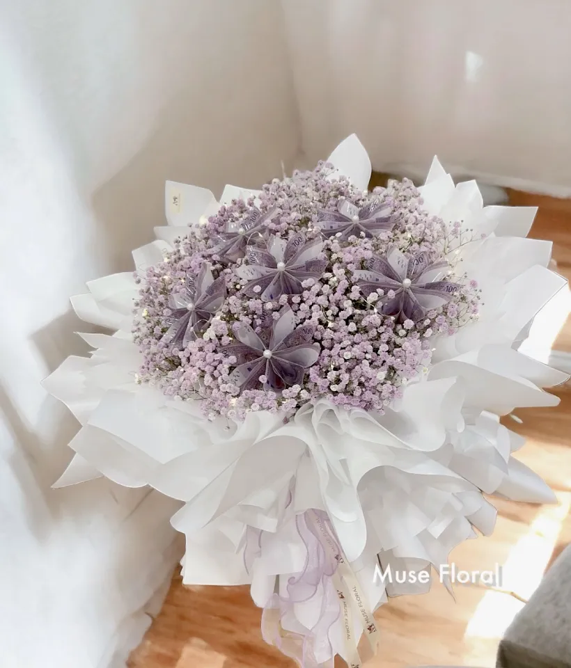 Bountiful Money Flower Bouquet - Money Flowers