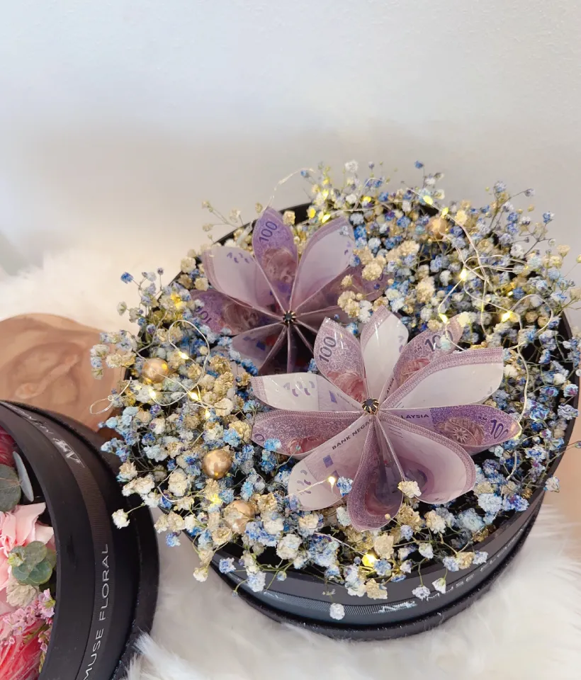 Prestige Petals Money Flower Box - Money Flowers