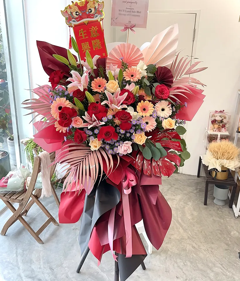 Elysian Garden Business Opening Flower Stand - Opening Flower Stand (Fresh Flower)