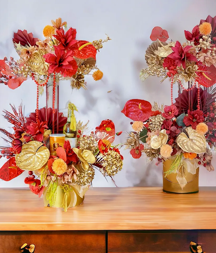 Golden Harvest CNY Flower - CNY Flowers